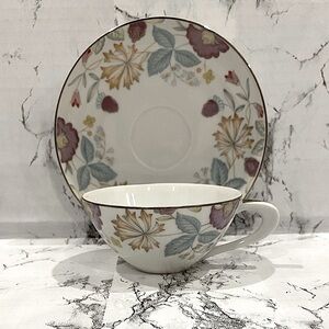 *Vintage* Sango - “Fantasia” Fine China, Porcelain Teacup & Saucer